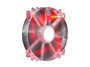    Cooler Master MegaFlow 200 Red LED Silent Fan, 200, 3pin+Molex
